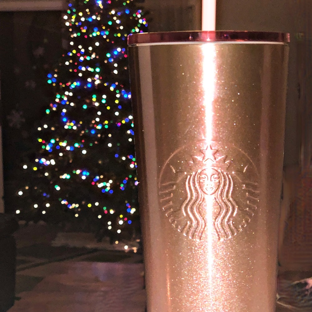 Rare rose gold tumbler